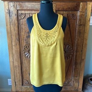 Banana Republic Goldenrod Colored Blouse -Sz XS